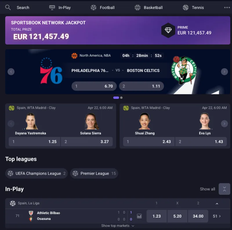 seven casino sport